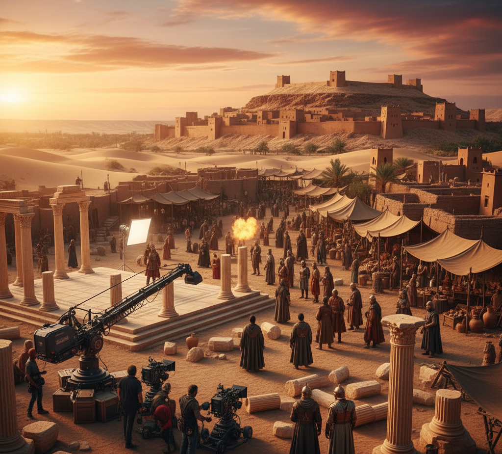 Recreating Ancient Worlds in Morocco: How 10 Hollywood Blockbusters Brought History to Life on North African Soil